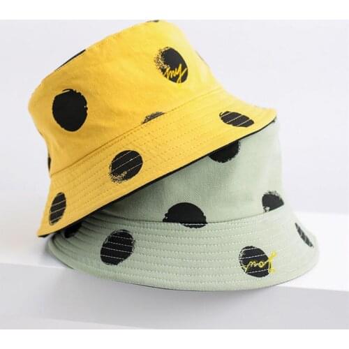 2021 cotton print Bucket Hat Fisherman Hat Outdoor Travel Hat Sun Cap Hats for Men and Women 391