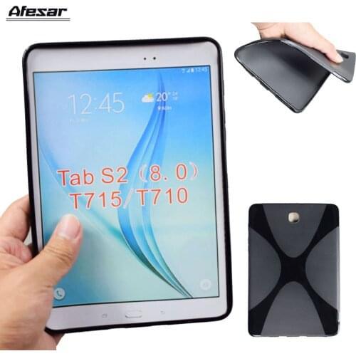 SM T710 T715 T713 T719 Soft TPU Silicone Case Cover for Samsung galaxy Tab S2 8.0 inch Tablet pouch bag sleeve pocket