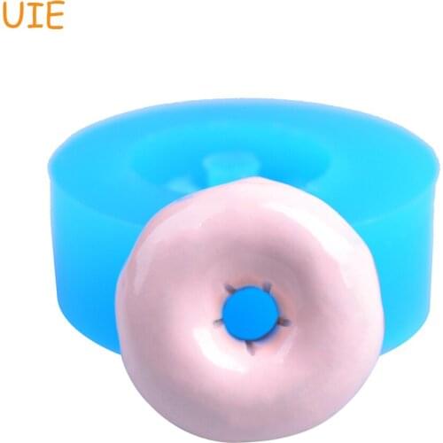 TYL004U Donut Mold Doughnut Silicone Mold Cake Fondant Mold Soap Air Dry Polymer Clay Polymer Resin Cupcake