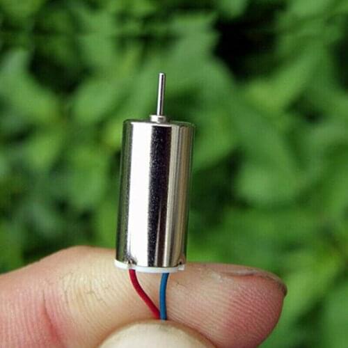 Mini Motor DC 3.7V-4.2V 55000RPM NdFeB High-strength Magnetic Micro 816 Coreless Motor High-speed DIY Model Airplane Accessories