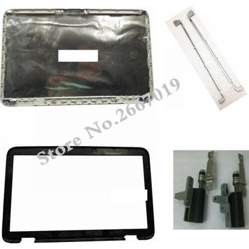 For Dell XPS15 XPS 15 L501X L502X LCD Back Cover/LCD Front bezel/Hinge/Screen bracket 52MKT 052MKT 0PCRKJ PCRKJ A Shell