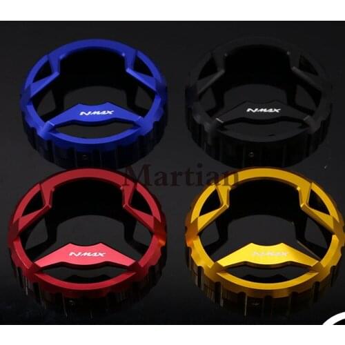 For YAMAHA NMAX 155 N-MAX155 N-MAX 155 2015-2016 Motorcycle Accessories Parts oil cover of the tank alloy fuel tank cap Gold