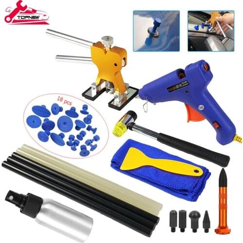 Auto Paintless Dent Repair Kits, Car Dent Puller Full Set Dent Remover Tools for All Kinds of Damages