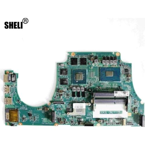 CN-0MPYPP 0MPYPP MPYPP Laptop DDR3L Motherboard DAAM9AMB8D0 AM9A 1P4N7 w/ i7-6700HQ & GTX960M V4G for Dell Inspiron 7559 Laptops