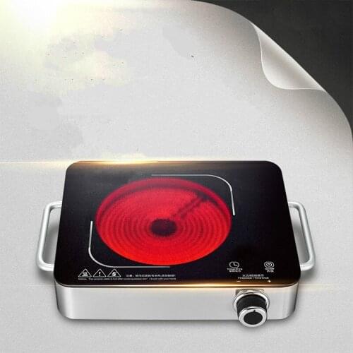 Hot Plates Electric ceramic furnace home tea electromagnetic intelligent light wave stove plate type explosive NEW