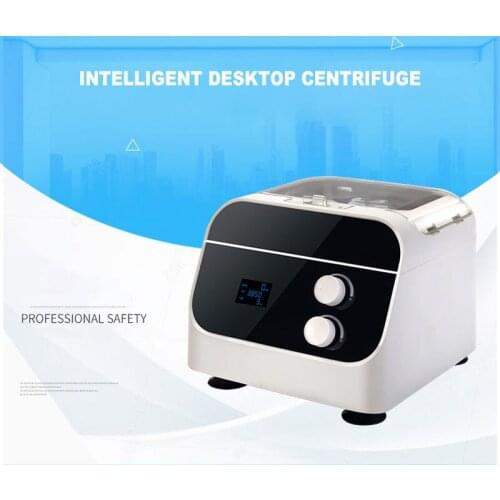 Digital Centrifuge Machine 4000 RPM 10ml High-speed Plasma Lab Centrifuge 6X 8X 12X Tube Medical Centrifuge Machine