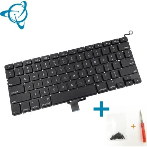 NEW for Macbook Pro 13" Unibody A1278 Keyboard US USA English+ Backlight Backlit +Screws Set 2009 2010 2011 2012 Year