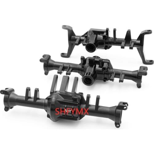 CNC Aluminum Front Axle & Middle & Rear Axle Cover Set For 1/10 Rc Car TraxxasRC Trx-6 6X6 Off Road Crawler Parts