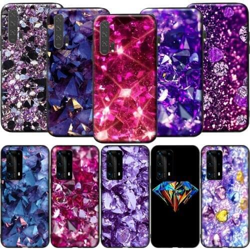 GX55 Crystal Diamond Silicone Case for Huawei P9 P10 P20 P30 P40 Y6 2018 Y7 Y9 Lite Pro Max Prime Mini