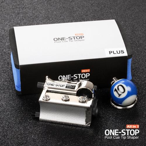 ONE-STOP All Functions in 1 Billiard Tip Changing Tool Suit Pool Snooker Cue Tip Shaper Cue Tip Replacement Billiard Accessories