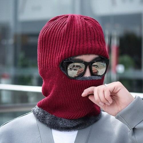 2020 New Winter Fashion Wool Hat Warm Knit Hat Outdoor Men And Women Cold Protection Cap