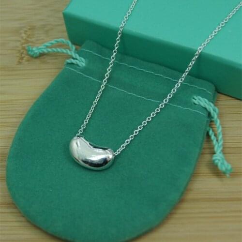 New Exquisite 925 Silver Beanie Pendant Necklace For Women Birthday Gift Charm Jewelry