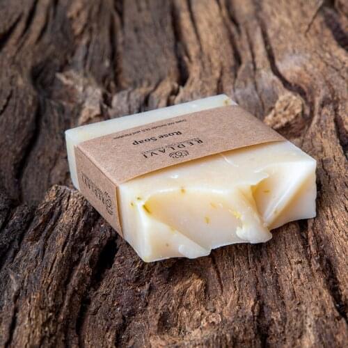 RoSe SoaP - ReDLaVi Natural Handmade Soap, 100g, vegan Soap/ Herbal Soap/ Handmade Soap/ Natural Soap/100 Pure Natural Soap