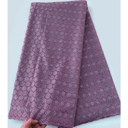 Plain Onion Swiss voile lace Soft eyelet embroidery African lace fabric Nigerian cotton sewing clothes gown high quality 5 yards