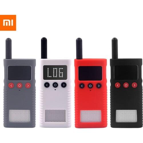 Silicone Protective Case Cover Anti-drop Anti-scratch Outdoor Interphone Protect Shell Accessories for Xiaomi Walkie Talkie 1S