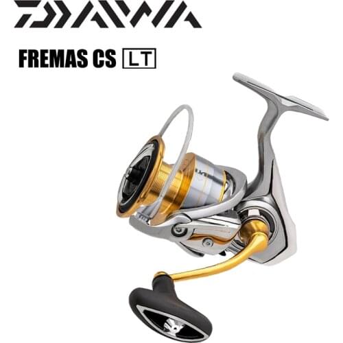 19 DAIWA Freams CS LT 1000/2000/2500/3000/4000 Series High and Low Gear Ratio 7+1BB Aluminium Air Handle Saltwater Spinning Reel