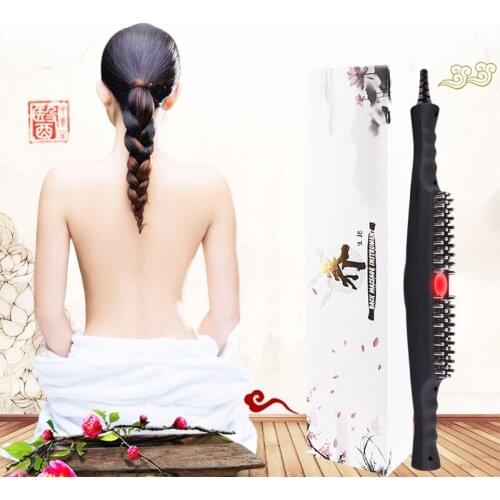 Thermal Energy Plus Biological Pulse Meridian Brush Detoxification Health Physiotherapy Instrument Body Massage Equipment Medium