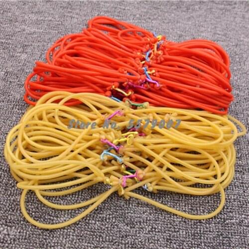 10pcs high elasticity premium latex rubber band due to arrow shooting bow outdoor shooting fish accessories 2020