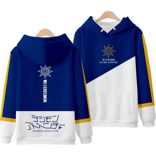 2021 Digimon Hoodie 3D Print Tracksuit Long Sleeve Women Men Hoodie Harajuku Streetwear Anime Cosplay Fashion Clothes