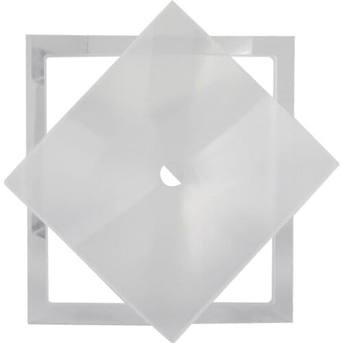 6x6 Split Image Focusing Screen Rolleiflex TLR Magic-II Rolleicord VB With Frame