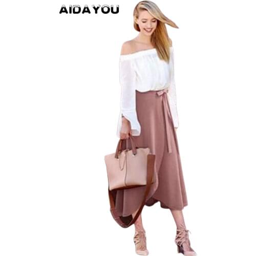 AIDAYOU Womens Autumn Skirts