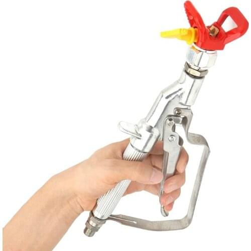 High Pressure AirlessIn-Line Gun Swivel Spray Gun 244161 Tip Guard spray painting for airless spraying machine