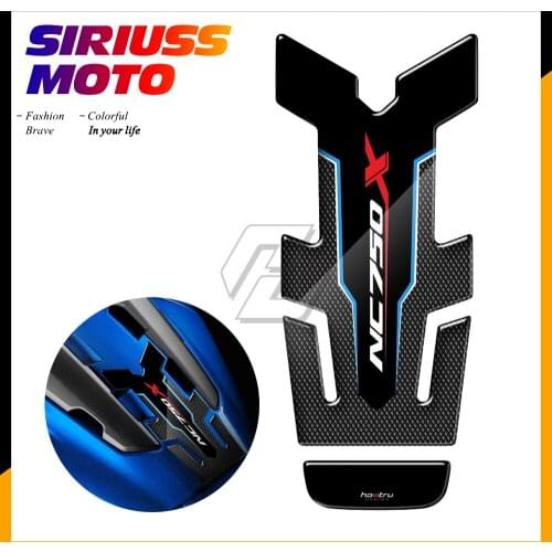 3D Motorcycle Tank Pad Protector Tankpad Sticker Case for Honda NC750X NC 750X 2016-2020