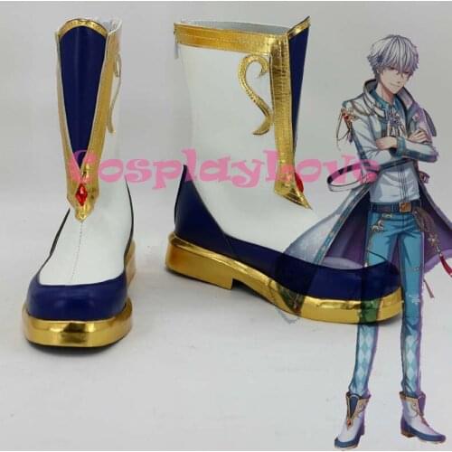 Shawnee Cosplay Shoes Custom Made Anime 100 Sleeping Princes & The Kingdom of Dreams Leather Long Boots For Halloween