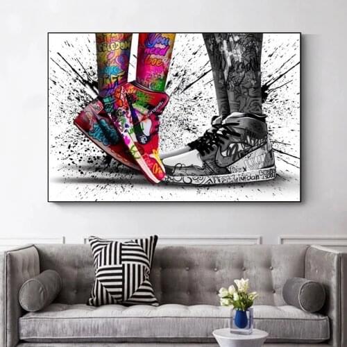 Masked Palace Family Vintage Poster Dollar Man Graffiti Canvas Luxury Painting Print Modern Pop Art Wall Pictures Bedroom Decor