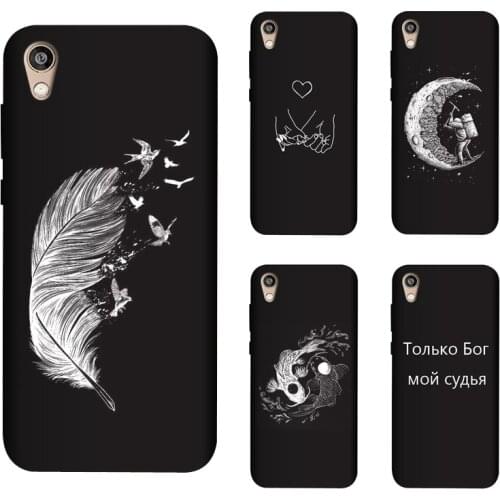 Soft Silicone TPU 5.71inch For Huawei Honor 8S Case Cover Painting Matte Phone Cases For Honor 8 S KSE-LX9 KSA-LX9 Funda