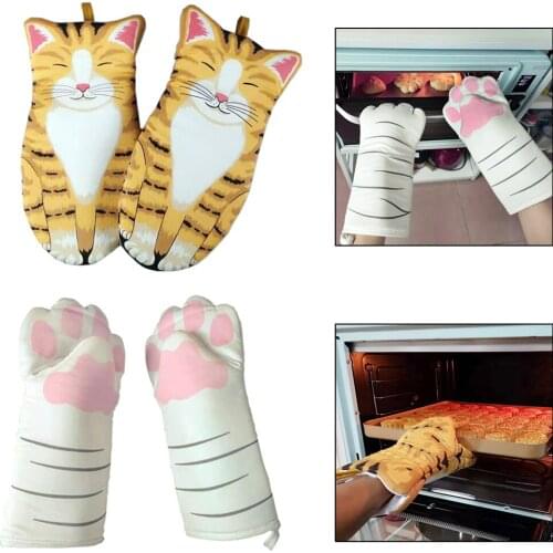 Oven Glove Professional Oven Glove for Grill And BBQ Oven Cooking Cotton Lining