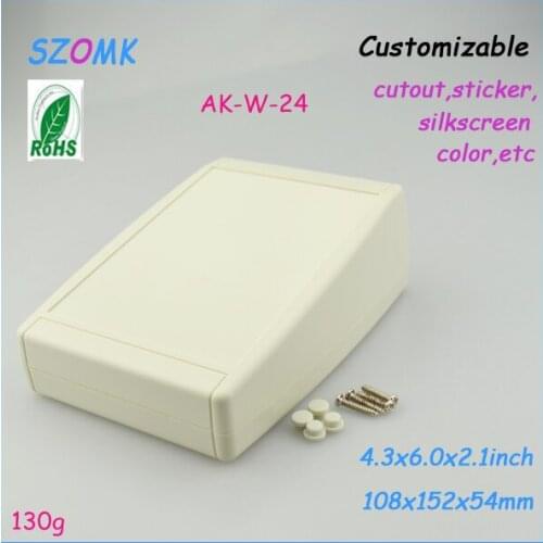 Plastic box enclosure electronics contrl box (4 pcs) 108*152*54mm junction box outlet enclosures instrument enclosure