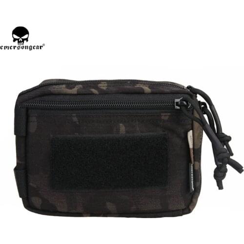EMERSONGEAR Plug-in Debris Waist Bag Molle Pouch Tactical Military Hunting Airsoft Tools Bag Multicam Black Backpack EM8337