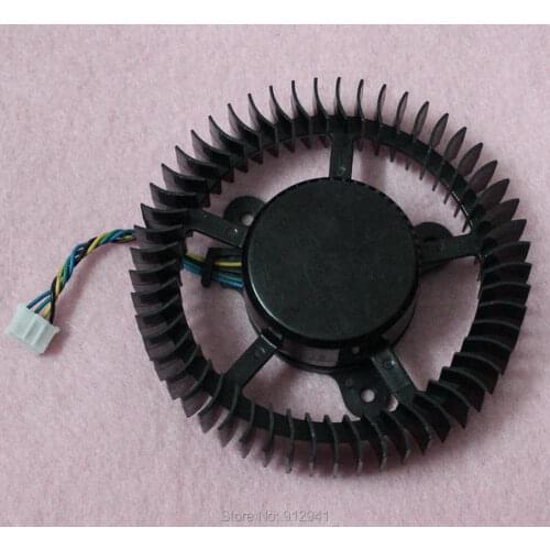 R176 MAGIC MGT8012YR-W20 75mm Graphics / Video Card VGA Cooler Fan Replacement 35mm x 39mm x 46mm 12V 0.48A 4Wire 4Pin Connector