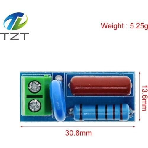 AC/DC 5V-400V RC Absorption/Snubber Circuit Module Relay Contact Protection Resistance Surge 6V 9V 12V 24V 110V 220V