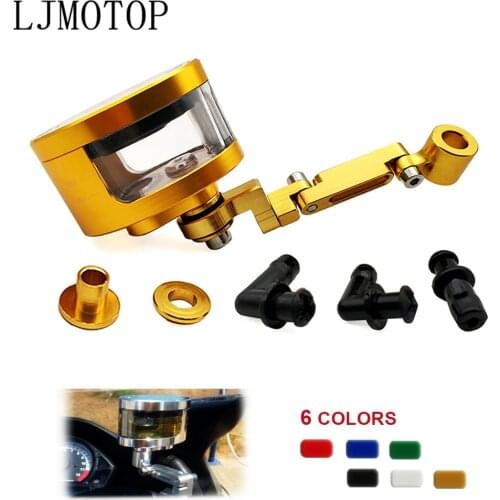Motorcycle CNC Brake Fluid Reservoir Clutch Tank Oil Fluid Cup For Ducati HYPERMOTARD 796 MONSTER S2R 800 821 MONSTER