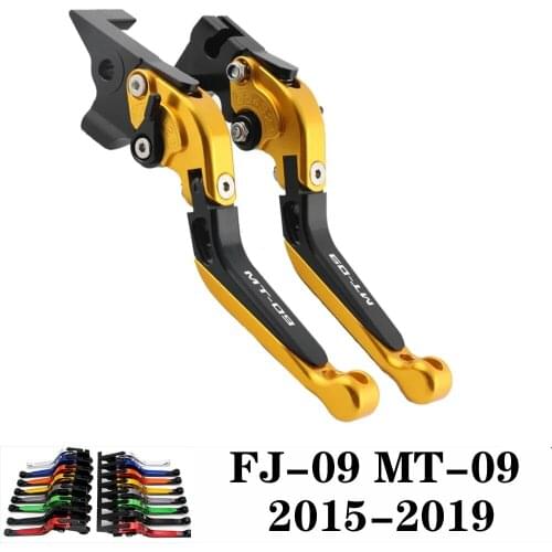 For YAMAHA FJ-09 MT09 MT 09 MT-09 2015 2016 2017 2018 2019 FZ-09 2014-15 Motorcycle Adjustable Brake Clutch Lever Levers Folding