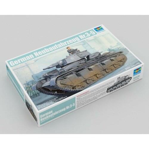 Trumpeter 05529 1/35 German Neubaufahrzeug Nr.3-5 - Scale Model Kit