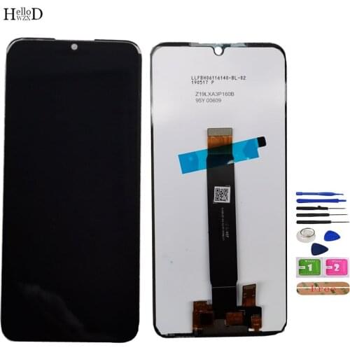 6.1" Mobile For Motorola Moto E6 Plus LCD Display Touch Screen Sensor Digiziter Assembly For Moto E6 Plus LCD Frame Tool Replace