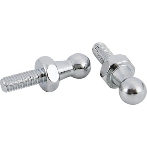 2x 10mm BALL STUD BOLT for Gas Struts Ball Ended Bolt Bonnet