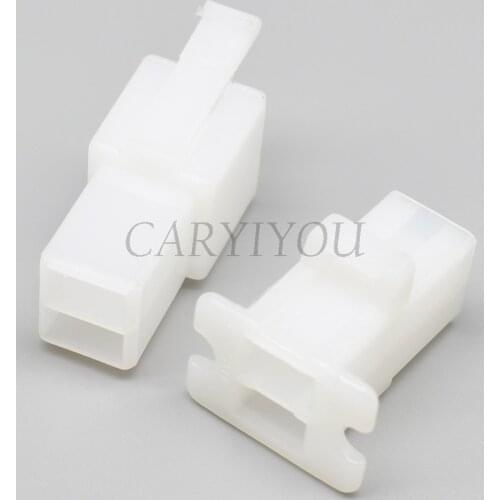 5 Set 2 Pin White ABS Female Male Wiring Socket Automotive Connector Household Plug 6120-3523 6110-4623