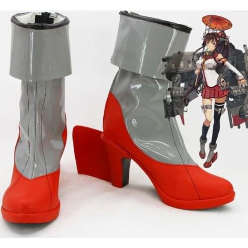 Anime Kantai Collection Yamato Cosplay boots shoes custom-made