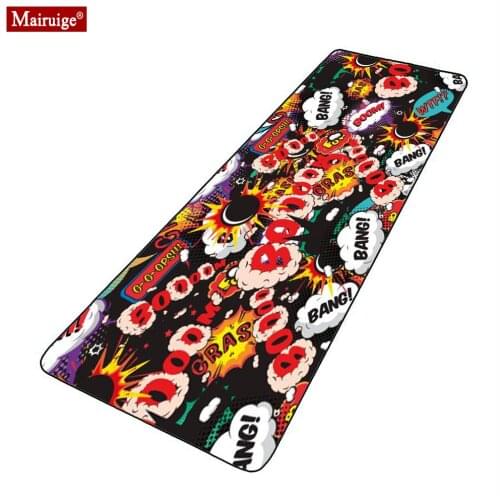 Large Mouse Pad Painted Doodle Coffee Cup Gaming Desk Mat Keyboard Pad Black Mousepad 90x40/80x30cm Kawaii Mousepad Best Seller