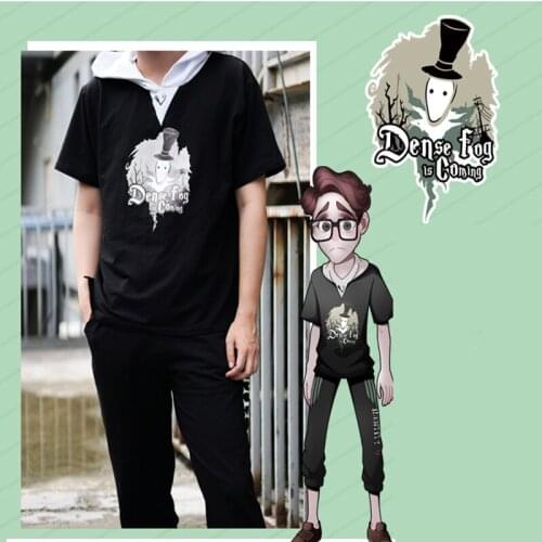 Game Identity V Cosplay Hoodies Jack Costume Hoodie Hoody Casual Coat Sweatshirts Hooded Casual Coat T-Shirt