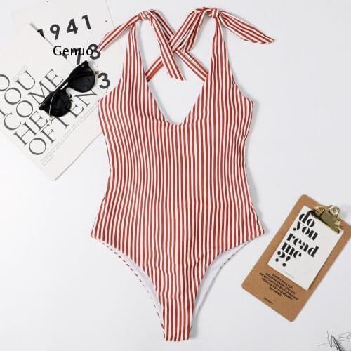 Top Selling Black Red Summer Swimsuit Women Female One-piece Bikini Sexy Solid Swimsuits 2021