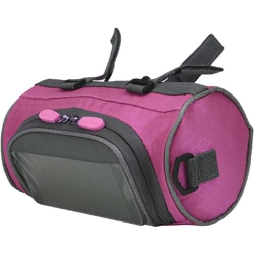 Multifunctional Touches Screen Riding Bag Large Capacity Bicycle Front Bag 22X12X12CM Home Storage & Organization TB Sale