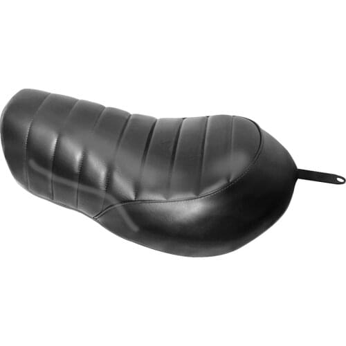 Motorcycle Black Leather Driver Front Rear Seat For Harley Sportster XL iron 883 1200 2016-2021