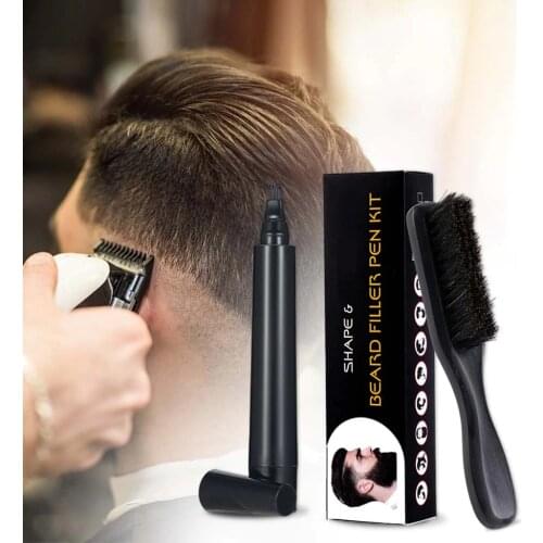 Beard Pencil Filler Kit Water Proof Long Lasting for Beard,Moustache Eyebrow