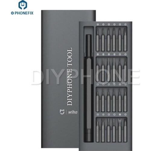 Precision Screwdriver Set Mijia Wiha 27 in 1 Magnetic ScrewDriver High Precision Bite Cartridges Screwdriver Repair Tools Kit