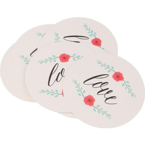 New 12x 4in Gold I DO/Ring/Love Paper Doilies Doyley Coaster Wedding Party Placemat Craft Birthday Table Decoration Accessory